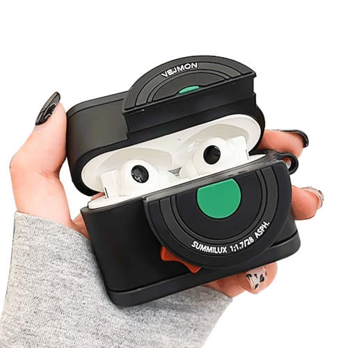 Dormido Tropical aliviar Para Apple AirPods Pro Polaroid Camera Style Funda protectora para  auriculares Bluetooth (negro)