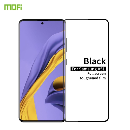 Para Xiaomi RedMi 9 MOFI 9H 2.5D Película de vidrio templado de pantalla  completa (negro)