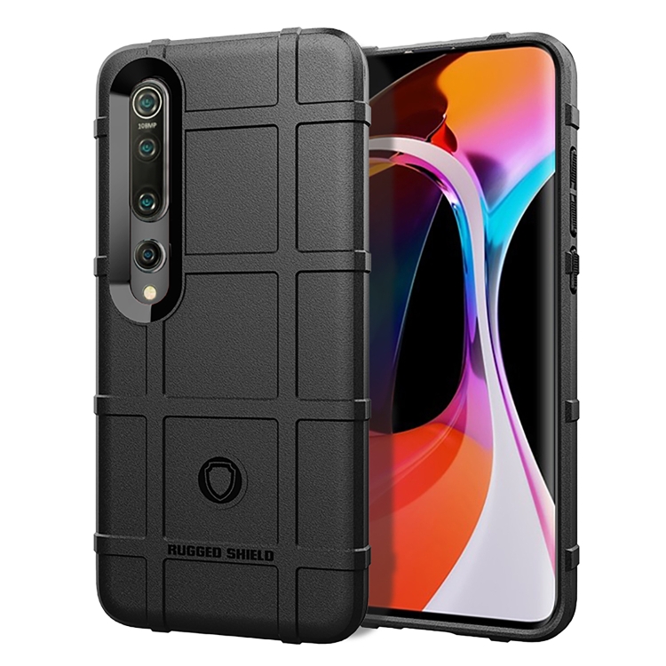 

For Xiaomi Mi 10 / Mi 10 Pro Full Coverage Shockproof TPU Case(Black)