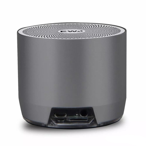 

EWA A3 Mini Speakers 8W 3D Stereo Music Surround Wireless Bluetooth Speakers Portable Sound Bass Support TF Cards USB(Gray)