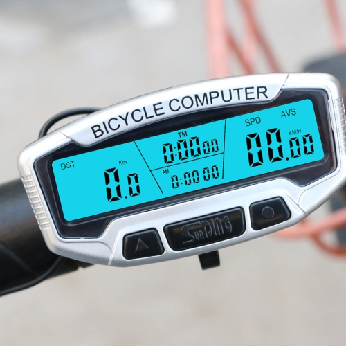 Waterproof Bicycle Computer Wired Cycling LCD Digital Odometer Stopwatch 