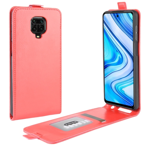 

For Xiaomi Redmi Note 9 Pro/Note 9S/Note 9 Pro Max R64 Texture Single Vertical Flip Leather Protective Case with Card Slots & Photo Frame(Red)