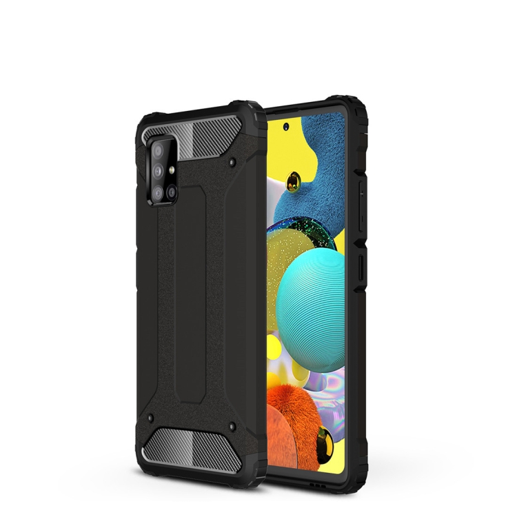 

For Galaxy A51 5G Magic Armor TPU + PC Combination Case(Black)