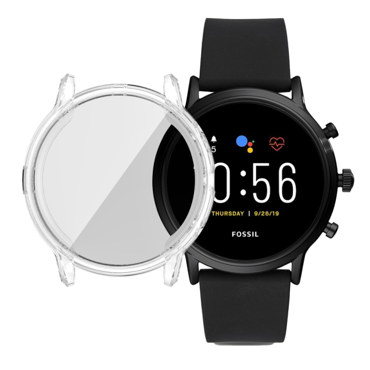 

Suitable for FOSSIL Gen 5 Carlyle All-inclusive Electroplated TPU Protective Shell(Transparent)