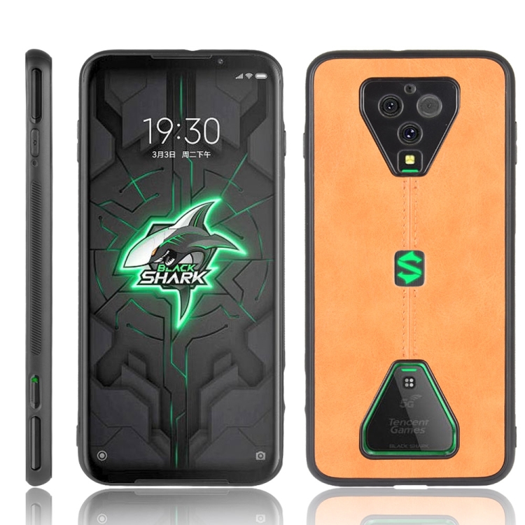 For Xiaomi Black Shark Pro Shockproof Sewing Cow Pattern Skin