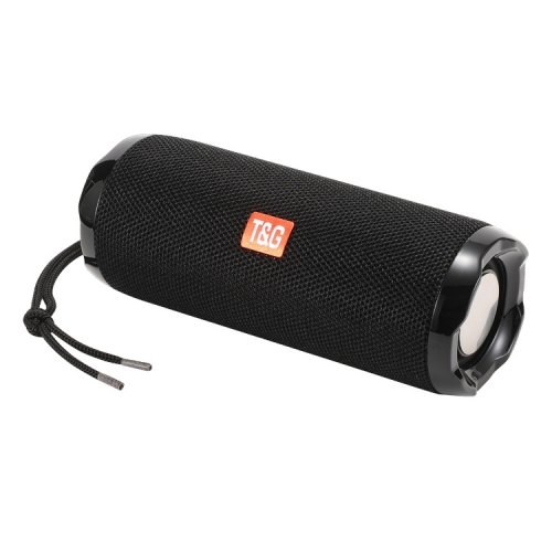

T&G TG191 10W Waterproof Bluetooth Speaker Stereo Double Diaphragm Subwoofer Portable Audio FM Radio(Black)