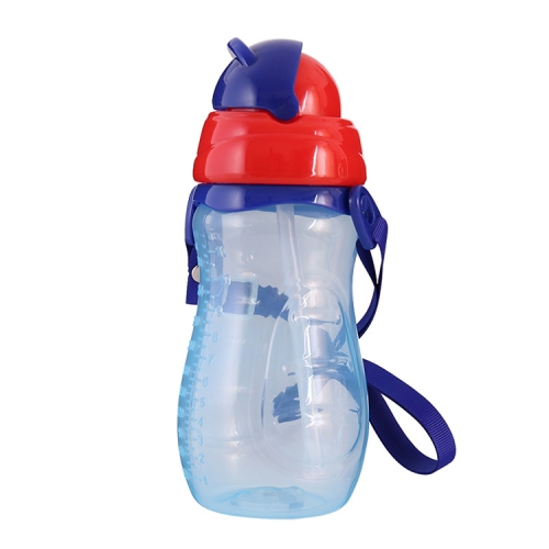 Biberon d'eau pour bébé avec dessin animé portable en paille Save