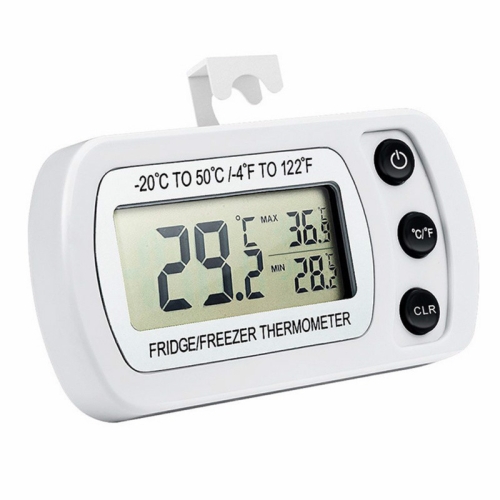 IR-807 Digital Hygrometer Temperature Humidity Meter LCD Clock