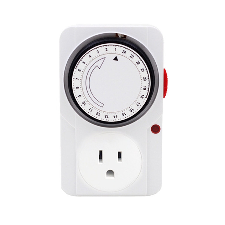 TU-22A AC110-125V Mechanical Timer Cycle Time Controller Switch Socket ...