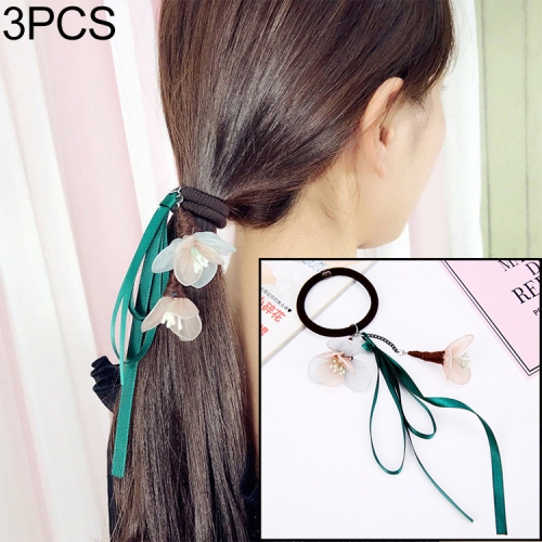 3Pcs Kids Girl Elastic Rope Hair Ties Ponytail Holder Rubber Band Hairband NEW 