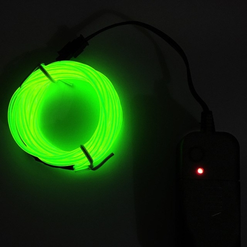

Flexible LED Light EL Wire String Strip Rope Glow Decor Neon Lamp USB Controlle 3M Energy Saving Mask Glasses Glow Line F277(Lemon Yellow Light)