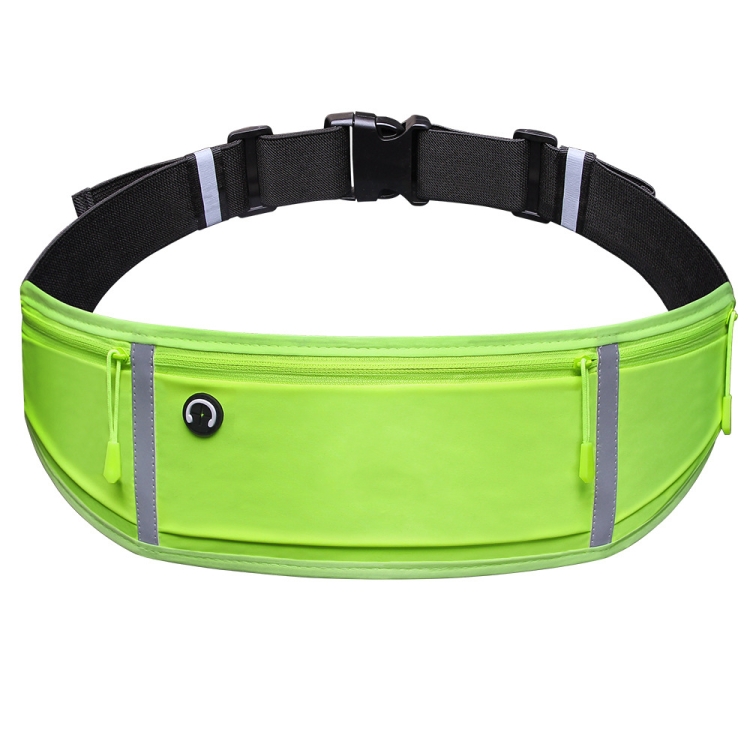 

Outdoor Waterproof Belt Bag Sports Riding Mobile Phone Waist Bag, Size:7 inch(Fluorescent Green)