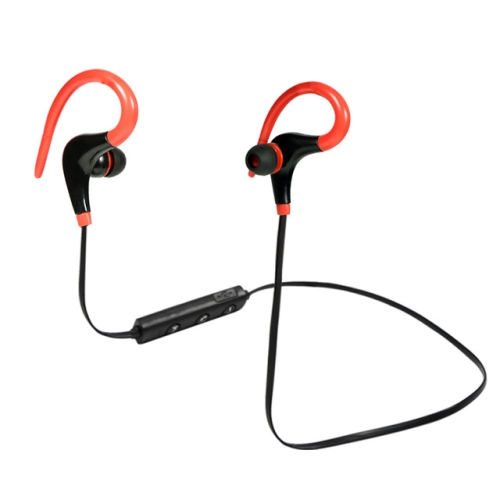 

AiWei BT-01 Wireless Bluetooth Earphone with Microphone Hook Sports Earphone(Red)