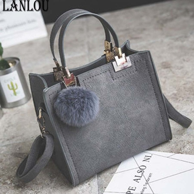 SUNSKY - Bolso bandolera mujer bolsos de lujo Bolso mensajero de cuero de  alta calidad con bola de felpa