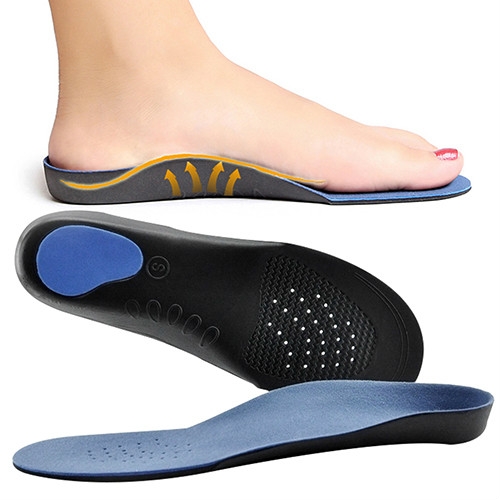 

One Pair Flatfoot Orthotics Cubitus Varus Orthopedic Feet Cushion Pads Care Insoles, Shoe Size:M(41-43)