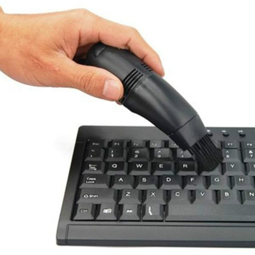 

Mini USB Desktop Table Keyboard Vacuum Cleaner with Brushes(Random)