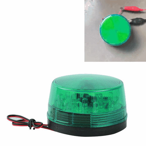 LED Strobe Warning Light Indicating Engineering Lights Fault