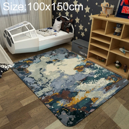 Sunsky Simple Modern Town Color Rug Living Room Bedroom Carpet Floor Mat Size 100x150cm Pearsey Color