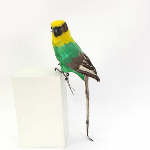 HOT 45cm Artificial Fake Foam Feather Parrot Simulation Birds Home Garden Decor 
