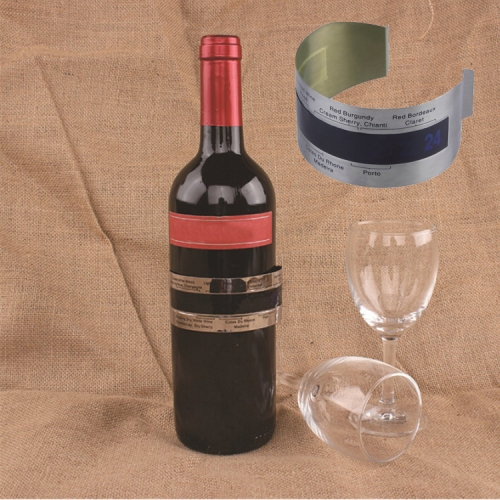 Thermometre pour bouteille de vin à affichage digital