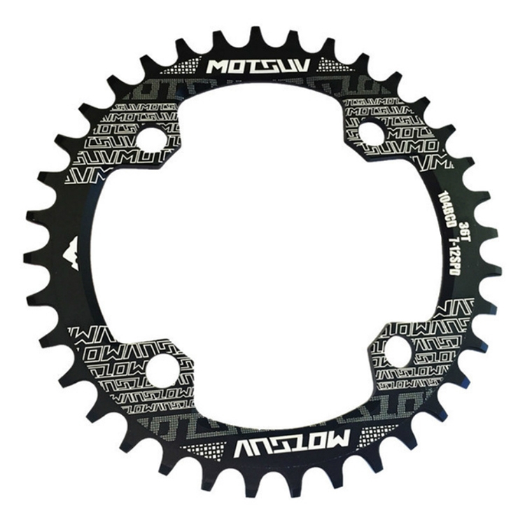 MOTSUV Narrow Wide Chainring MTB Bicycle 104BCD Tooth Plate Parts