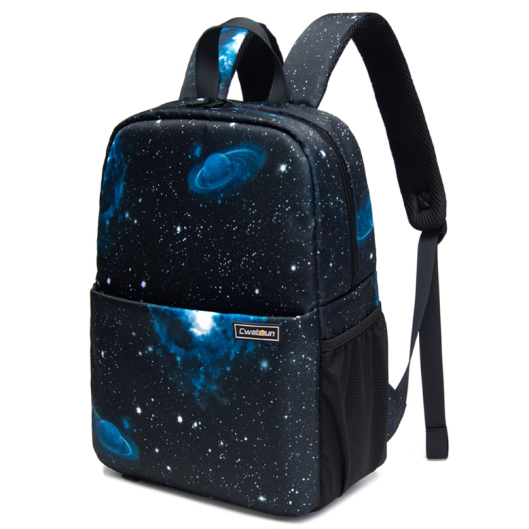 

CADeN L4 Double-layer Casual Computer Backpack Multi-function Digital Camera Bag (Star Blue)