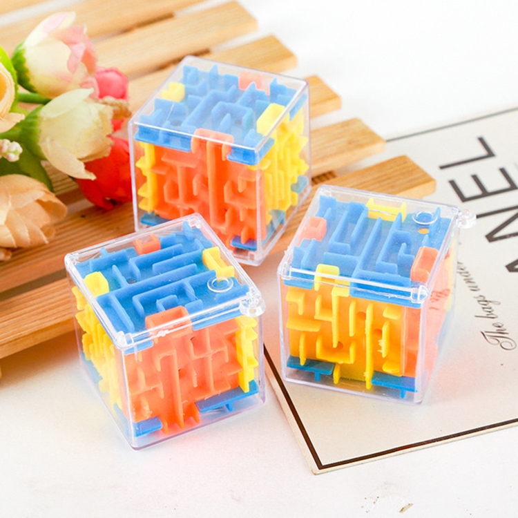 

3 PCS 3D Cube Maze Toy Stress Relief Early Education Toys