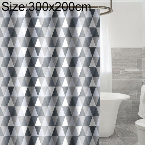 120 x 180CM 300 x 200CM Waterproof Bathroom Shower Curtain Extra Long Modern 