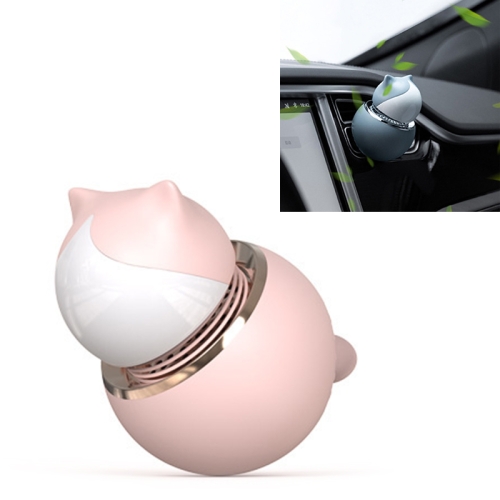 Niedliche Katze Stil Auto Aromatherapie Auto Luftauslass Aromatherapie  Anhänger Lufterfrischer (Pink)