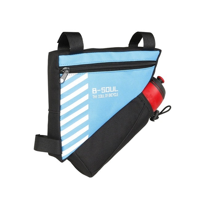 B-soul Bicycle Bags With Water Bottle Triangle Pouch Solid Cycling