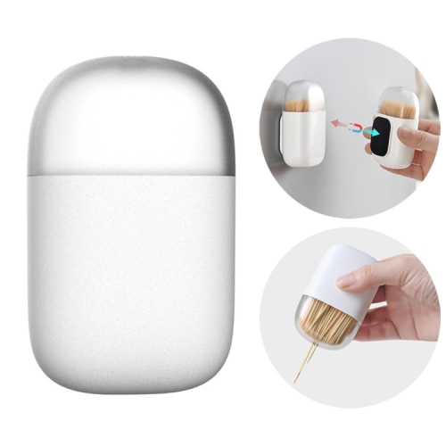Portable Magnetic Toothpick Holder Container Toothpick Box Toothpick Dispenser 