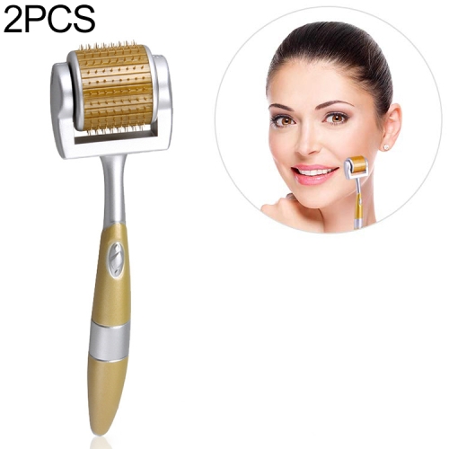 2 PCS ZGTS192 liga de titânio Microneedle Nano Roller instrumento de reparo facial, especificação: 0,2 mm
