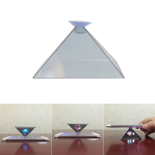 10 PCS 3D Pyramid Magic Projection Мобильный Телефон С Простой.
