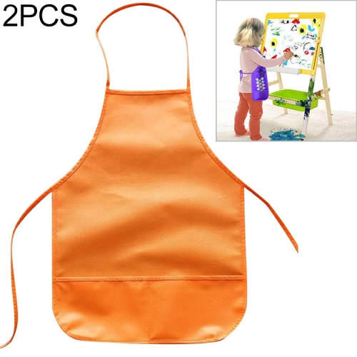 Bambini Bambini non tessuto tessuto tascabile Grembiule cucina pittura arte  fai-da-te Copertina di classe