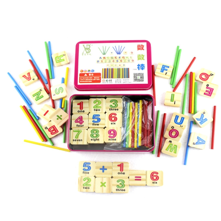 Montessori Early Learning Math Tools Digital Stick Enfants