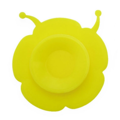 

Double-sided Super Suction Cartoon Anti-collision Children Bowl Sucker(Yellow Snail)