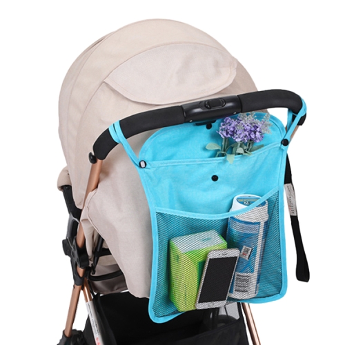 

Baby Trolley Net Bag Storage Bag Universal Baby Care(Blue)