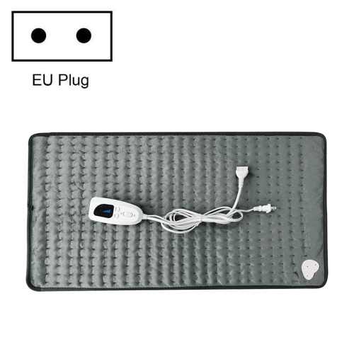 

Home Physiotherapy Heating Pad Electric Heating Blanket, Size: 76x40cm, Plug Tpye:EU Plug(Dark Gray)