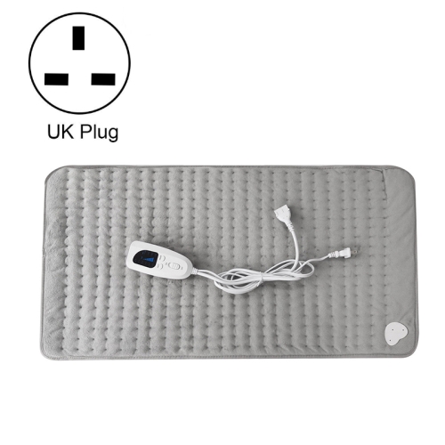 

Home Physiotherapy Heating Pad Electric Heating Blanket, Size: 76x40cm, Plug Tpye:UK Plug(Silver Gray)