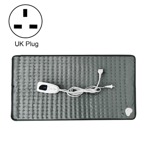

Home Physiotherapy Heating Pad Electric Heating Blanket, Size: 40x30cm, Plug Tpye:UK Plug(Dark Gray)