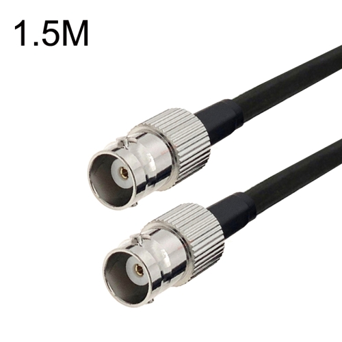 

BNC Female To BNC Female RG58 Coaxial Adapter Cable, Cable Length:1.5m