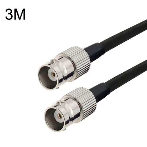 

BNC Female To BNC Female RG58 Coaxial Adapter Cable, Cable Length:3m