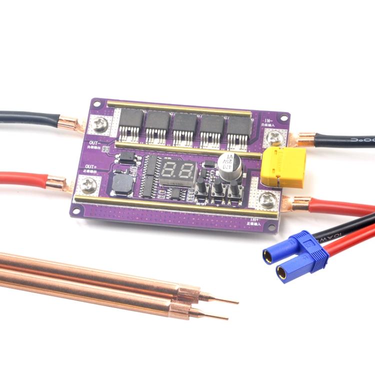 

Compatible Version 12V Digital Display DIY Battery Spot Welding Machine Pen Control, Style:6 Square Pen
