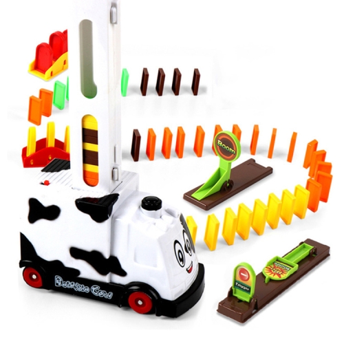 Puzzle Domino Car Electric Train With Sound And Light