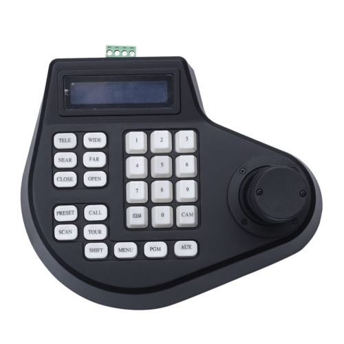 

8003H Analog Coaxial Dome Control Keyboard RS485 PTZ, Specification:2 Axis(AU Plug)