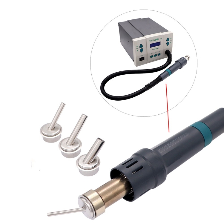 

6 In 1 Quick Off 861DW Hot Air Gun Oblique Mouth Nozzle