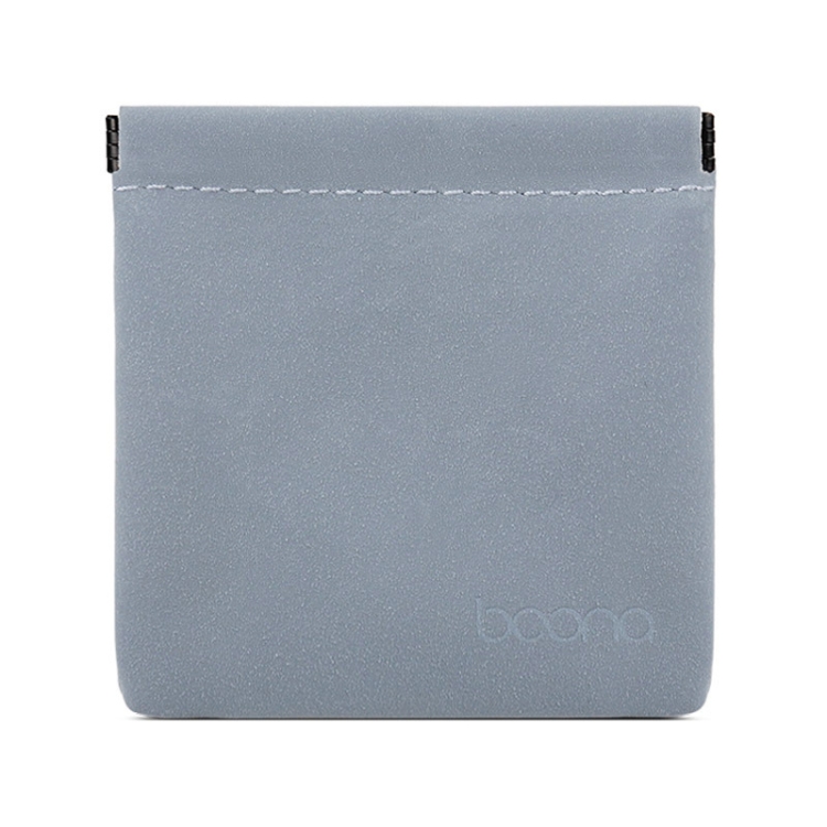 

2 PCS Baona Earphone Data Cable Storage Bag Mini Portable U Disk Earphone Bag, Size:Small(Blue)