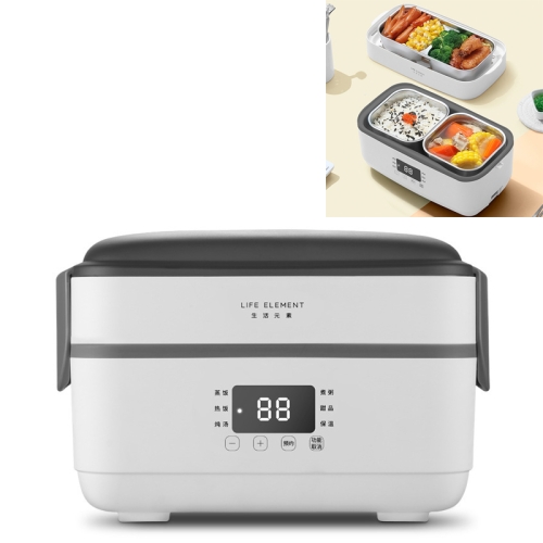 F36 elektrische lunchbox automatische verwarming en isolatie kan worden aangesloten op mini-kantoormedewerkers dubbele gestoomde rijstbox