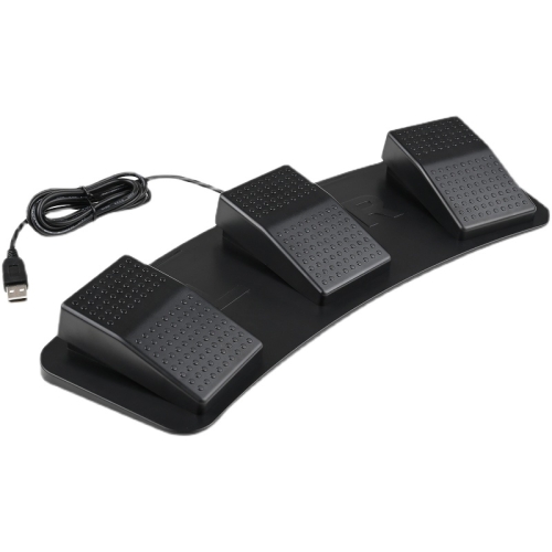 

Pcsensor FS23 CF Foot Pedal Switch Keyboard Control Mouse Game Combo Pedal(Photoelectric Mute)