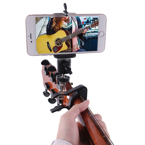 

GS0504 Change Cycketing Phone Frame Live Video Rotating Phone Guitar Stand